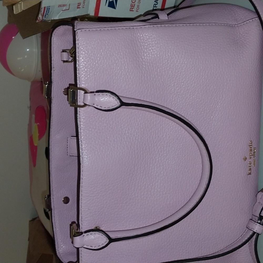 Pinkish purple kate spade purse